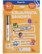 Pyyhittävä Kirjaimista sanoiksi 5-7 v