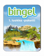 Bingel-tehtävät 1. luokalle -paketti