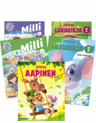 Milli ja Ystävien lukukirja 2. luokan paketti