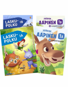 Laskupolku ja Ystävien aapinen 1. luokan S2-harjoittelupaketti