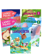 Laskupolku ja Ystävien lukukirja 2. luokan S2-paketti