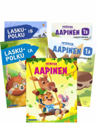 Laskupolku ja Ystävien aapinen 1. luokan paketti