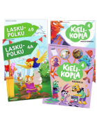 Laskupolku ja Kielikopla 4. luokan paketti